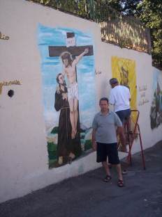 murales dei cappuccini il cantiere